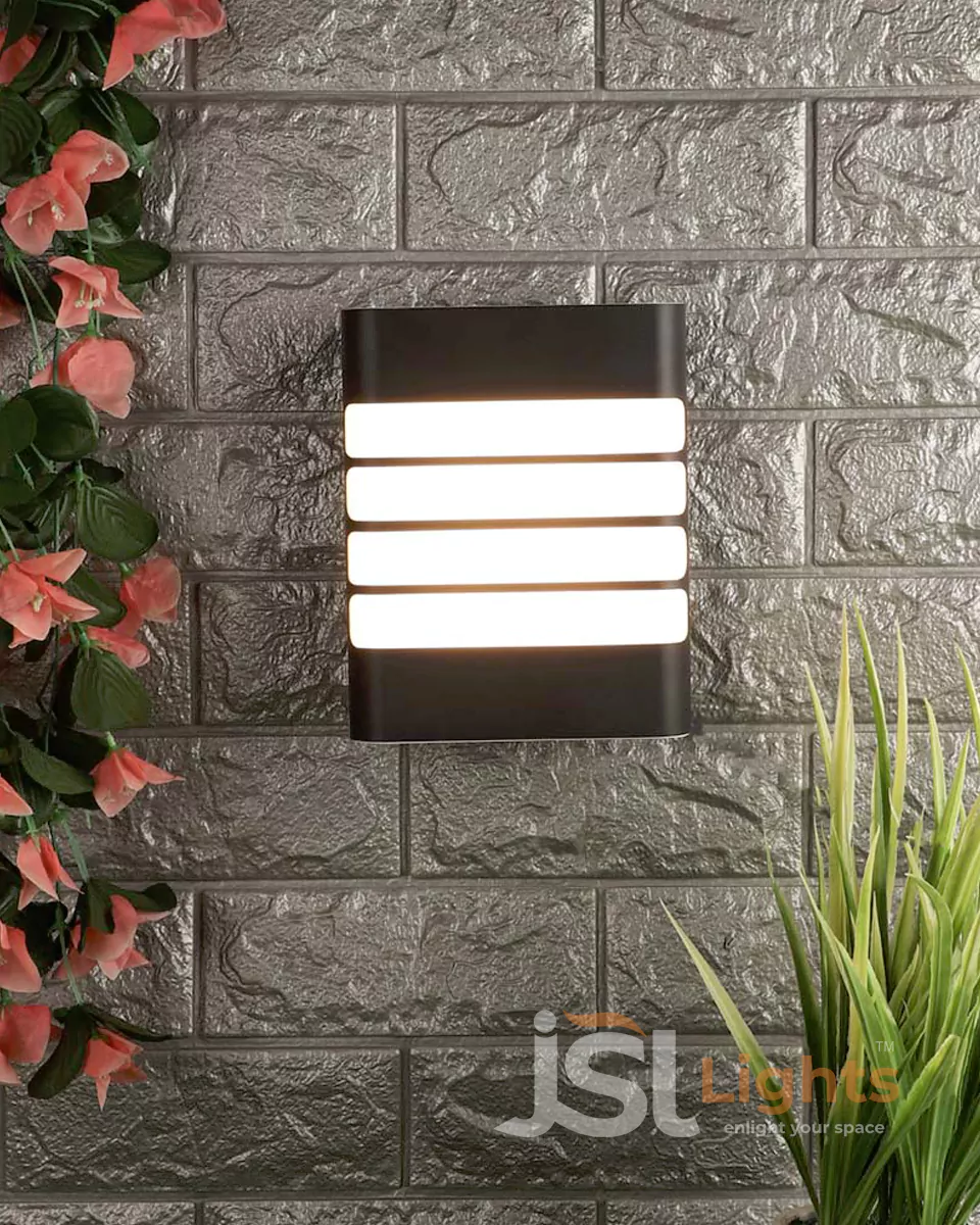 12W LX Black Outdoor Bulkhead Wall Decorative Light 859 Weather Proof Wall Lamp Lights