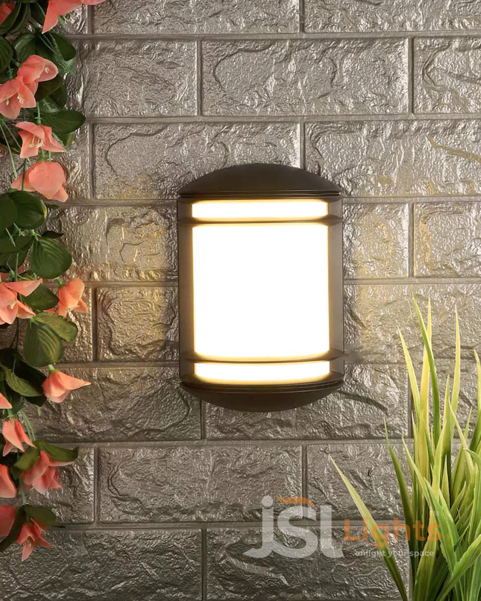 12W LX Black Outdoor Bulkhead Wall Decorative Light 959 Weather Proof Wall Lamp Lights