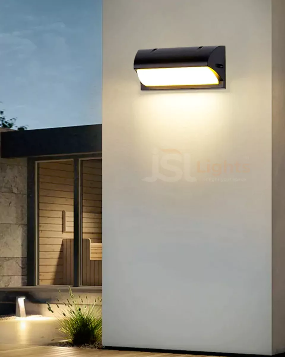12W LX Black Outdoor Bulkhead Wall Decorative Light 709 Weather Proof Wall Lamp Lights