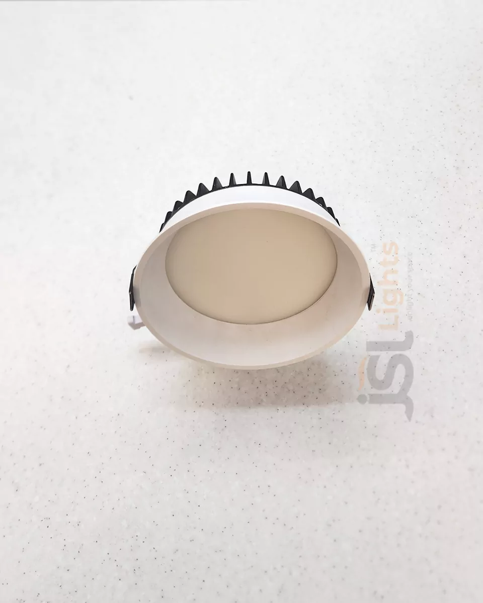 18W Apra White Deep Recessed SMD Downlight 1004 for Home Ceiling Deep Recessed LED Downlight