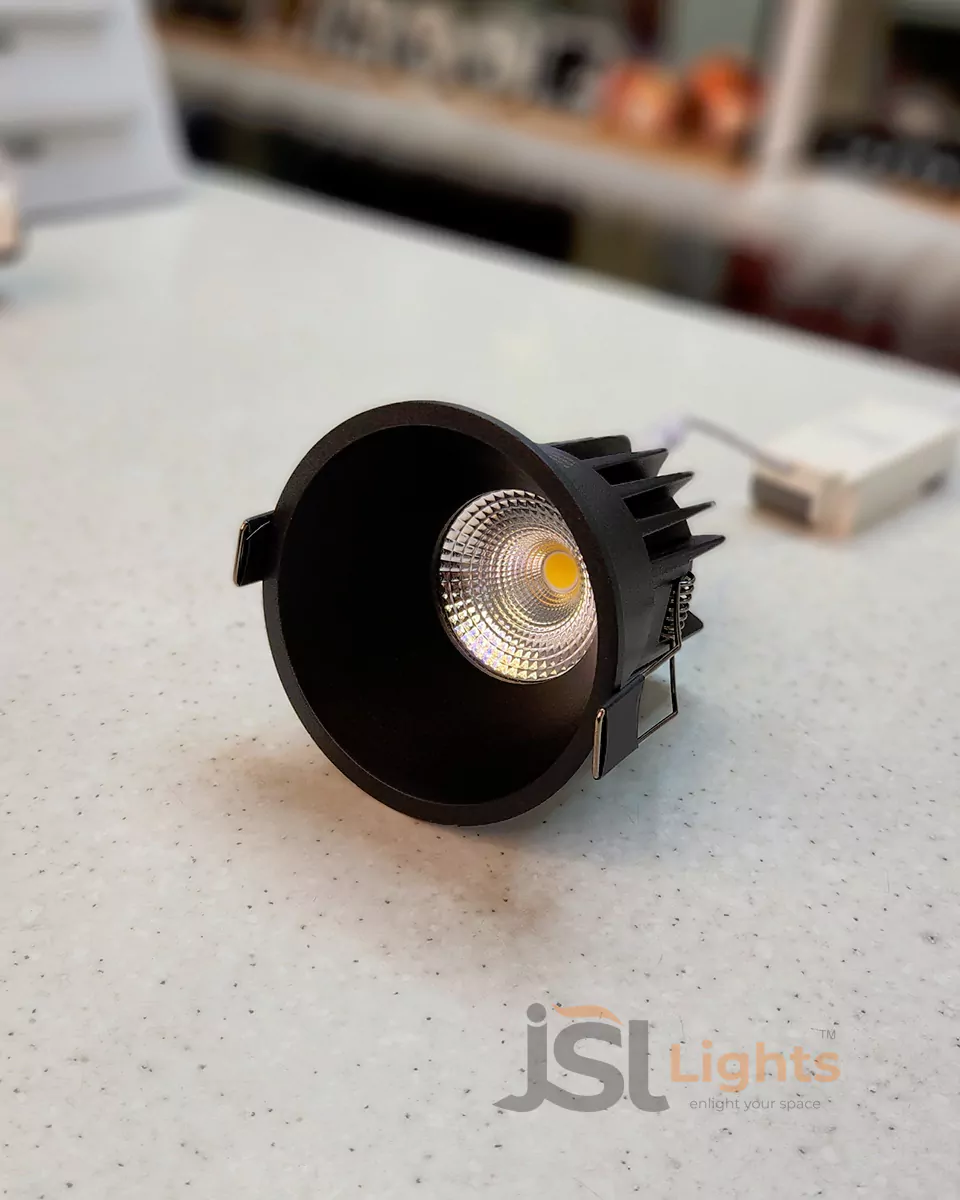 18W Black Deep Recessed COB Downlight Spotlight 2015 for Home Ceiling with Driver