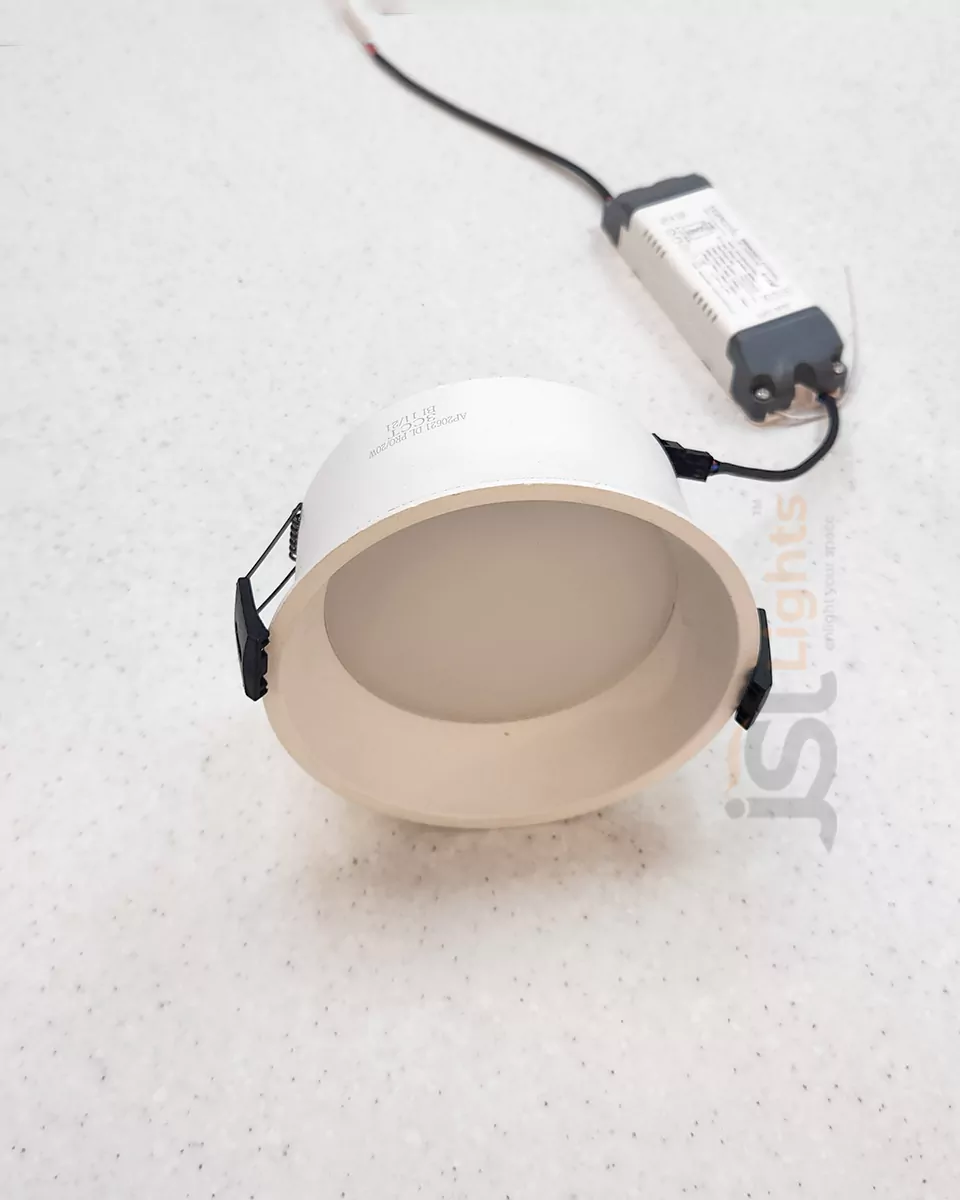 20W Apra 20621 DL Pro Deep Recessed Downlight for Indoor Ceiling White Recessed LED Downlight