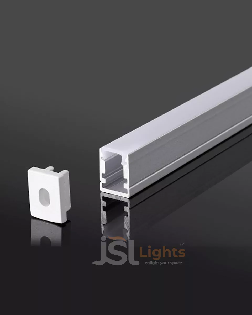 10*12mm Surface Aluminium Profile Channel 1012 Profile Light Channel with White Diffuser for LED Strip Lighting
