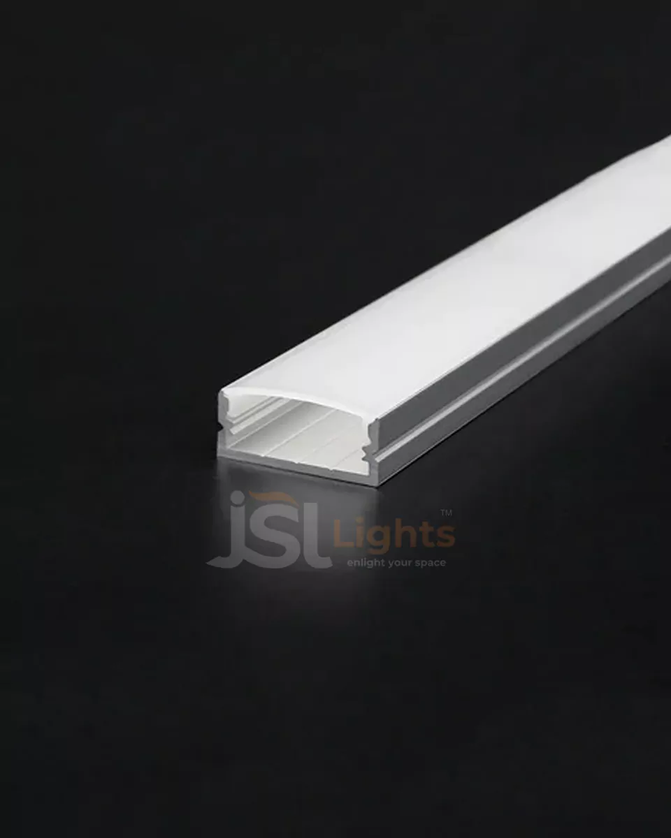 14*6mm Surface Mounted Aluminium Profile Channel 1406 Surface Profile Light Channel with White Diffuser for LED Strip Lighting