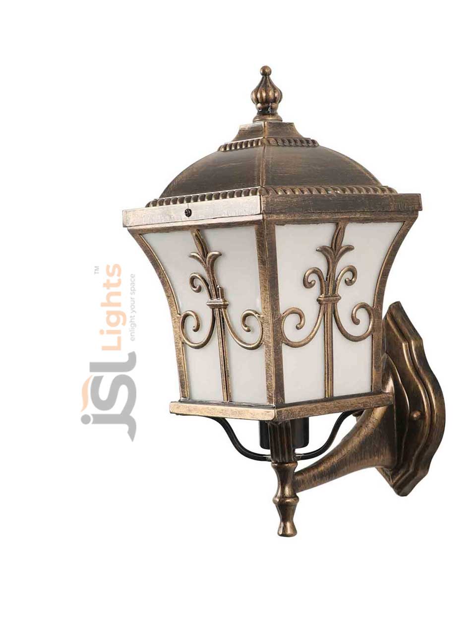 12W Express Wall Decorative Light Antique Body High Quality Outdoor Wall Lamp 3000K IP54 OFF Mode