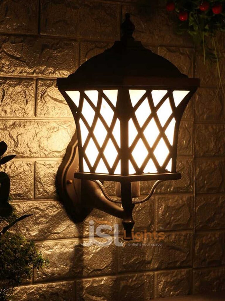 12W Black Outdoor Wall Decorative Light Express Wall Lamp IP54
