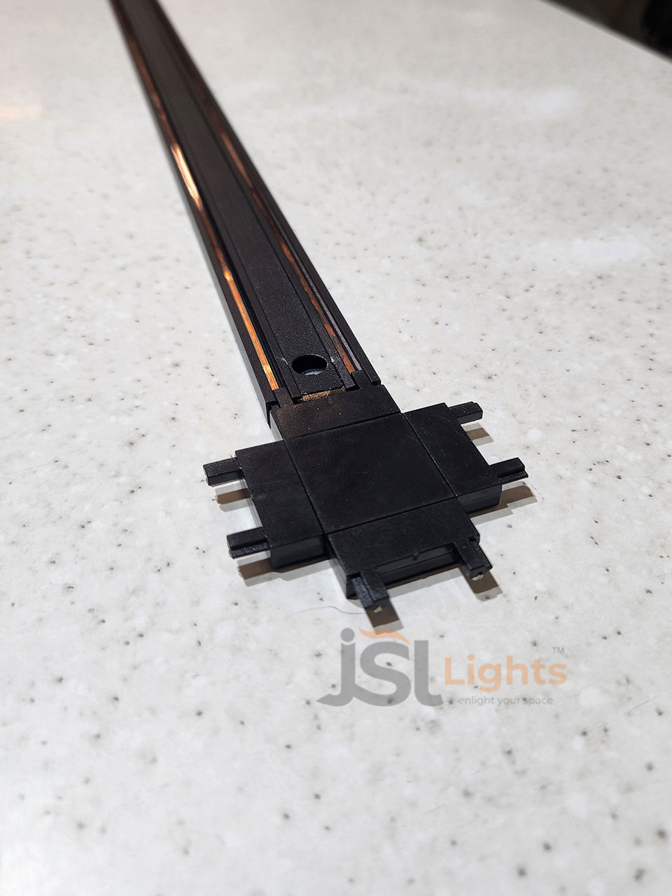 Slim Cross Magnetic Track Jointer MG TR01-5 Horizontal Surface MG 4 Way Jointer Connector for Ultra Thin Magnetic Track