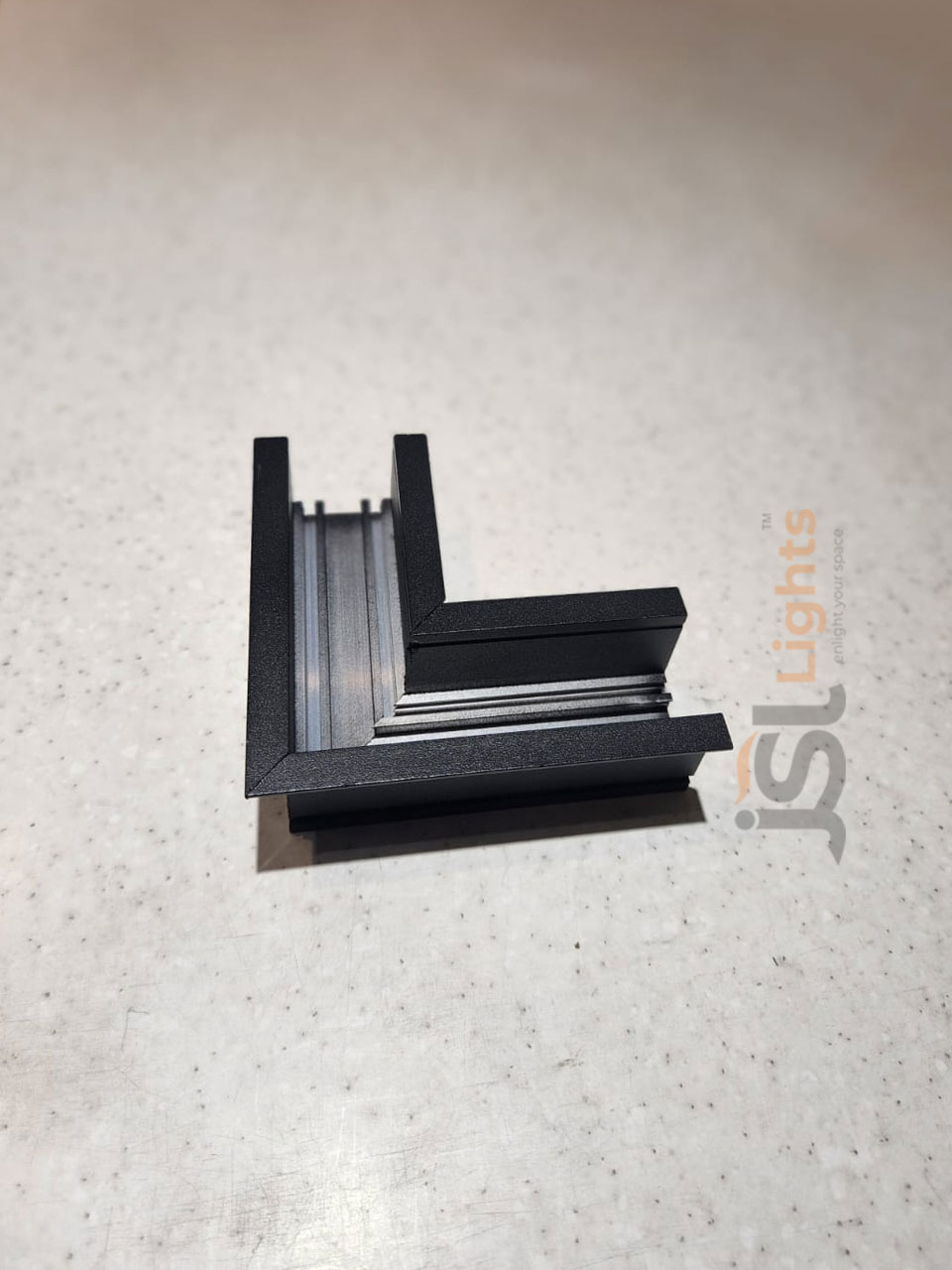 Ultra Thin Recessed Horizontal Magnetic Track Jointer L Connector MG06 202 Slim Magnetic L Jointer Concealed