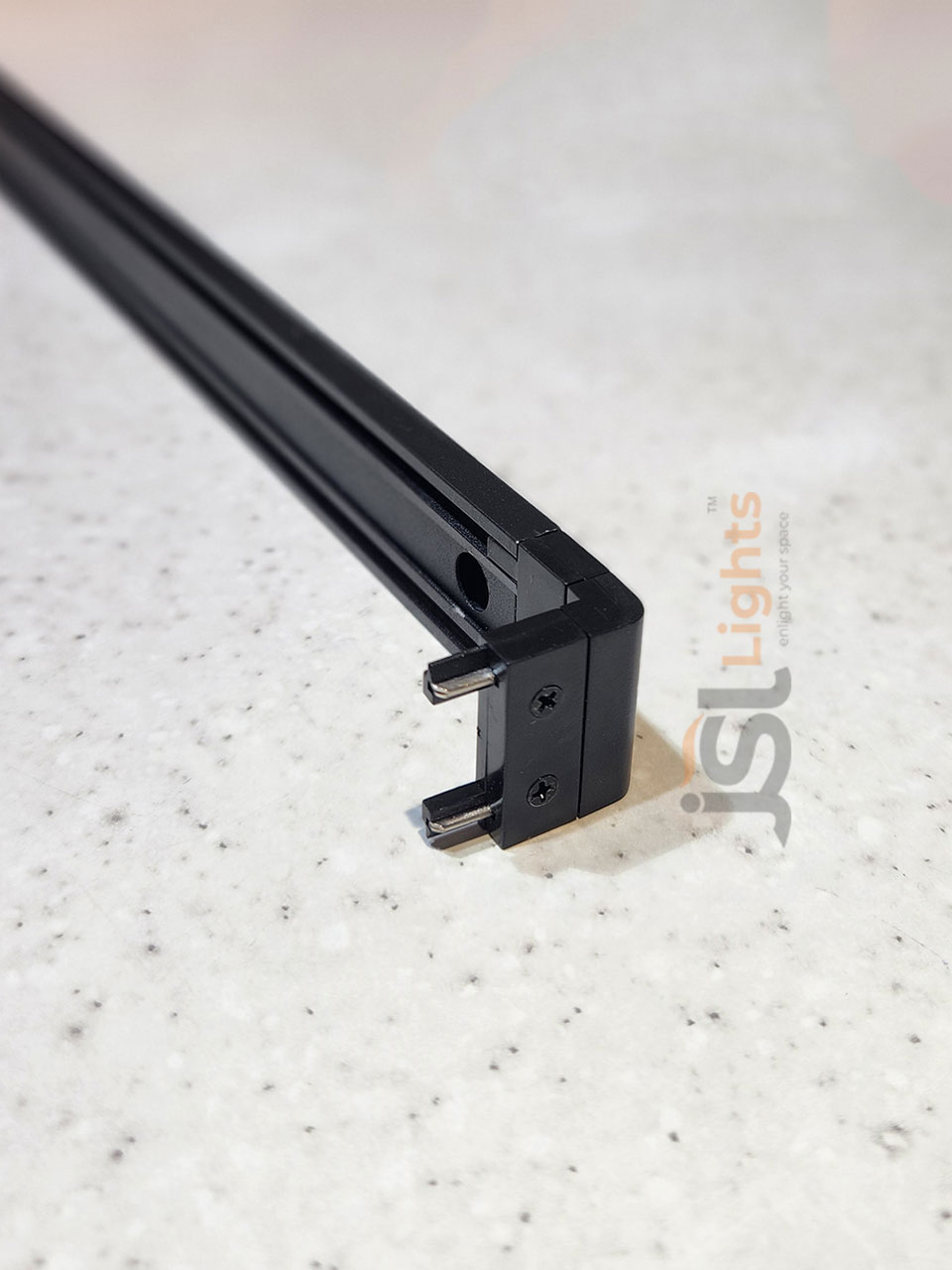 Vertical L Jointer for Ultra Thin Magnetic Surface Track Channel Connector 90 Degree Surface Track Jointer MG TR01-1