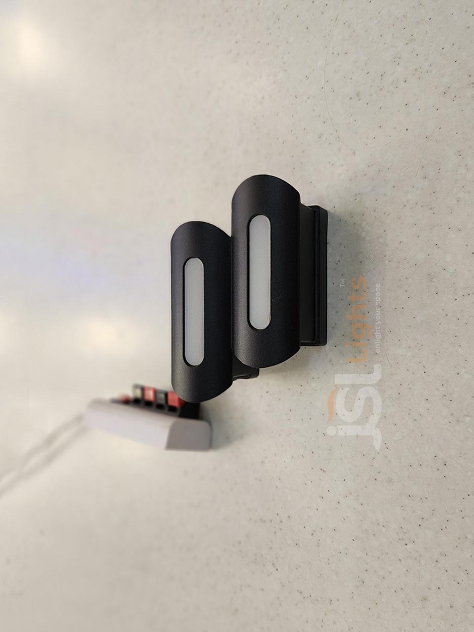 LX 549 6W Up Down Wall Decorative Light Black Aluminium Body Outdoor Wall Light